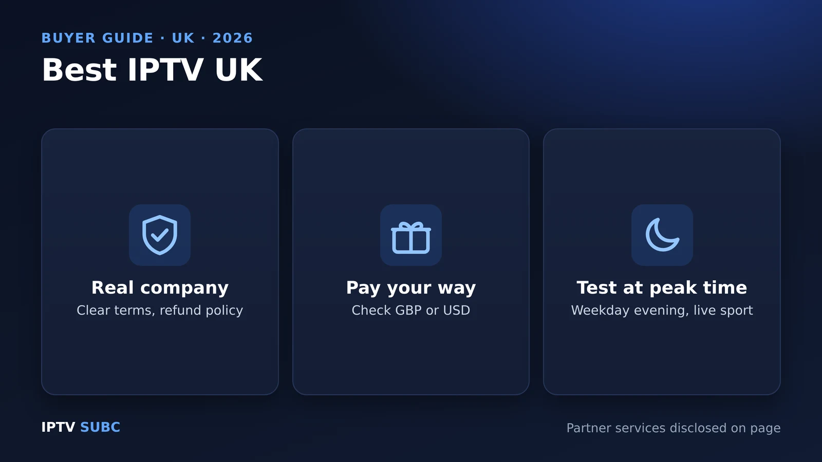Best IPTV UK (2026): How to Choose a British IPTV Service