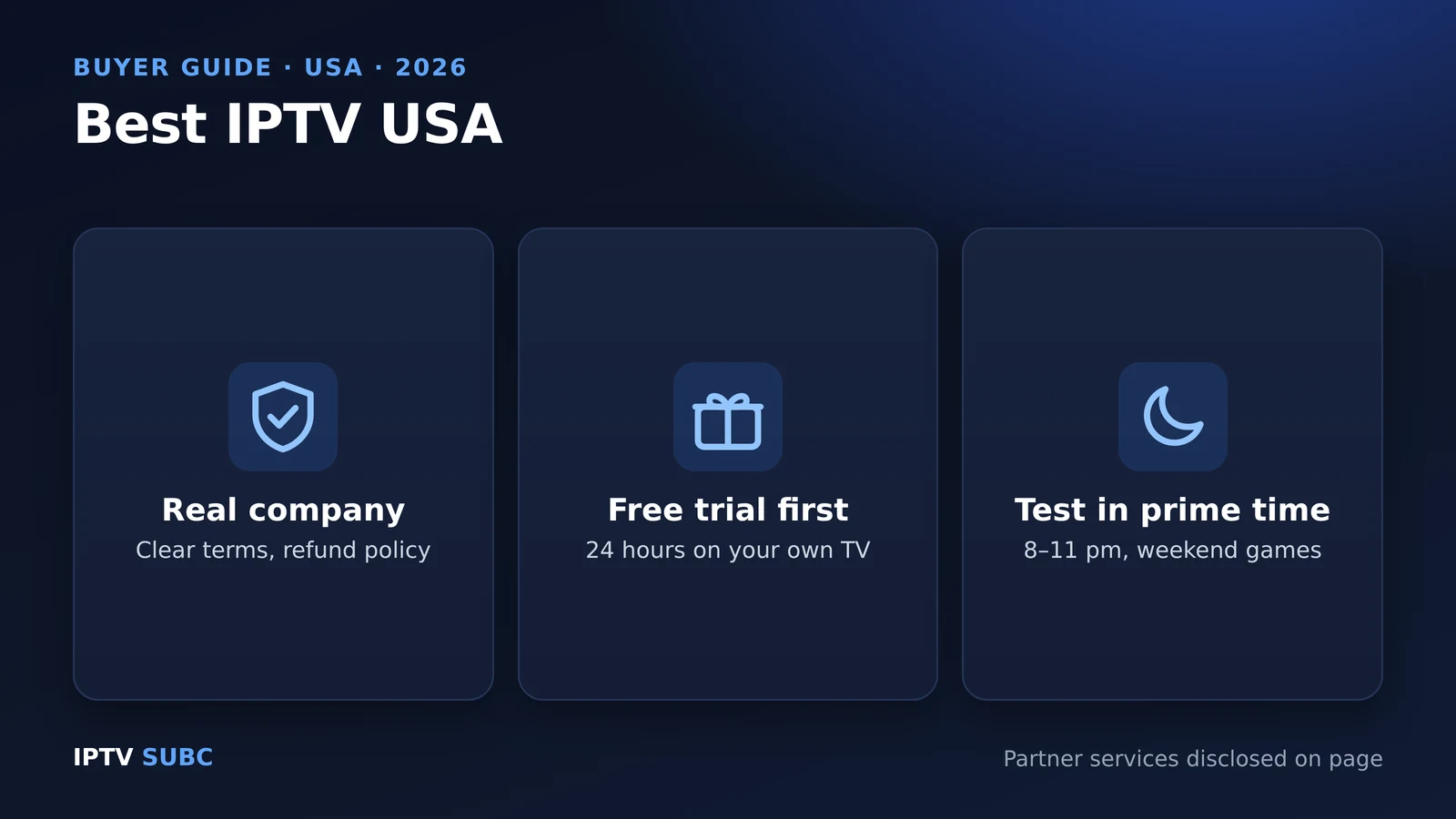 Best IPTV USA (2026): How to Choose an IPTV Service in the US